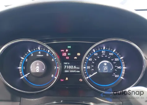 2013 Hyundai Sonata Se 2.0T z USA, uszkodzony, nr VIN 5NPEC4AB9DH721110